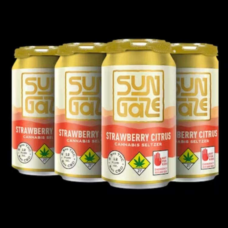 Strawberry Citrus SeltzerDOH Approved | 6 Pack Sungaze