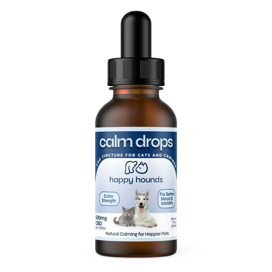 Happy Hounds CALM DROPS extra strength 1oz