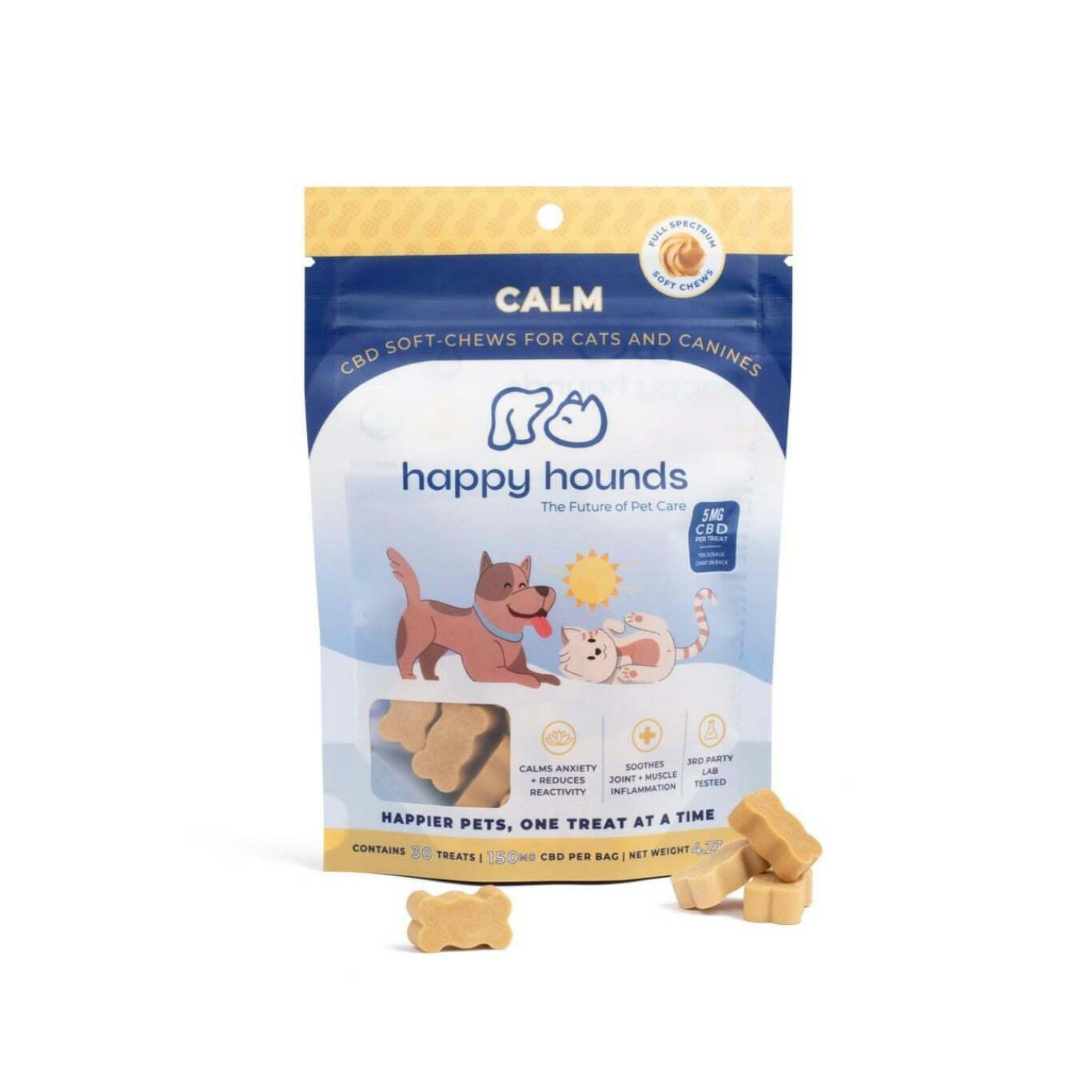 Happy Hounds CALM TREAT peanut butter