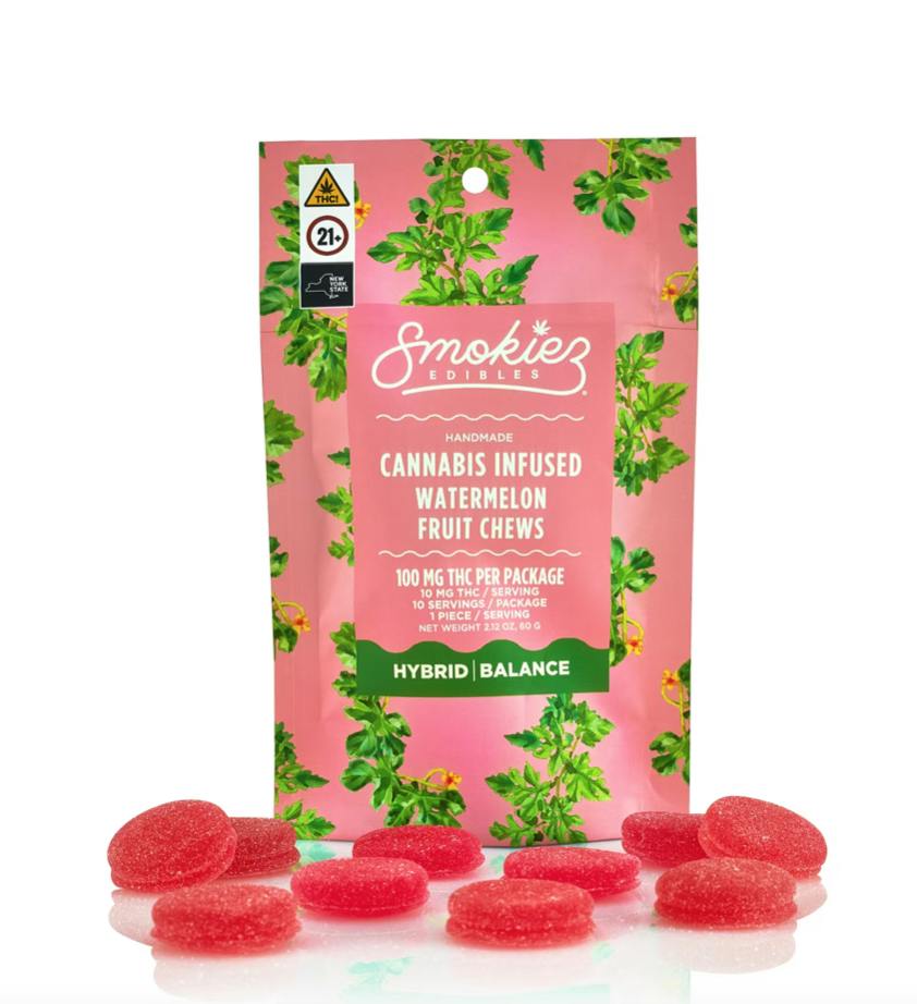 Smokiez - Sweet Watermelon Gummies - 100mg