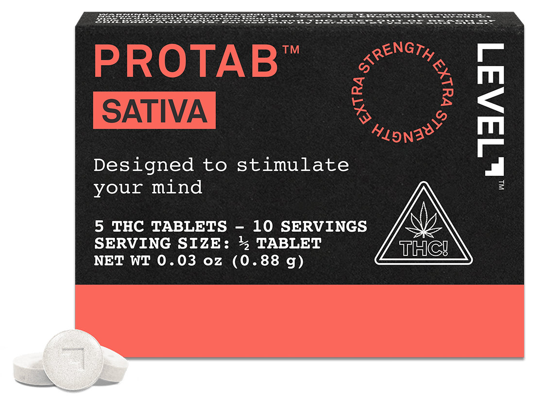 LEVEL - Sativa ProTabs Extra Strength 5pk - 100mg