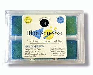 Nice Hemp - CBD Gummy -Blue Squeeze