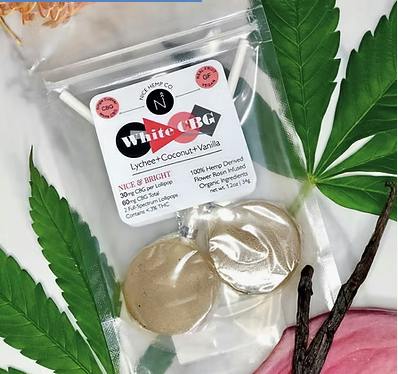 Nice Hemp - CBD Lollipop - White CBG