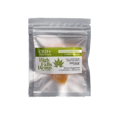 High Falls Hemp - Focus / Empower Gummies - 4ct - 100mg CBD