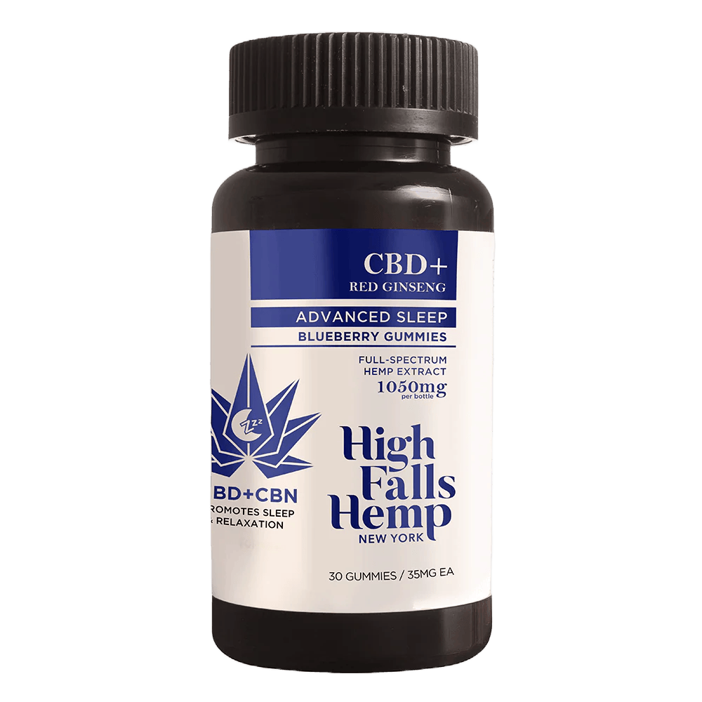 High Falls Hemp - ADVANCED SLEEP CBN/CBD Gummies 30pk - 1050mg
