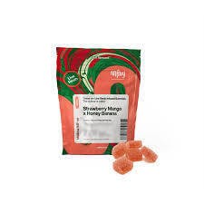 MFNY - Live Rosin Gummies - "Strawberry Mango x Honey Banana" - 10pk 100mg