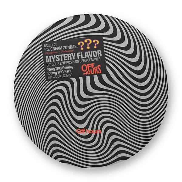 Off Hours - Live Rosin Gummies - Mystery Flavor "Ice Cream Zundae" - 100mg