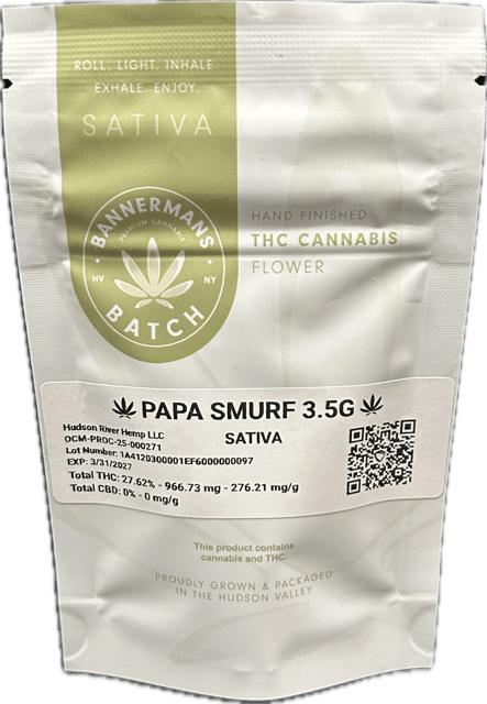 Bannermans Batch - Papa Smurf - 3.5g
