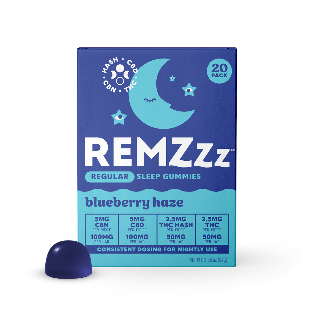 REMZzz - Blueberry Haze - 20ct Sleep Gummies - 100mg