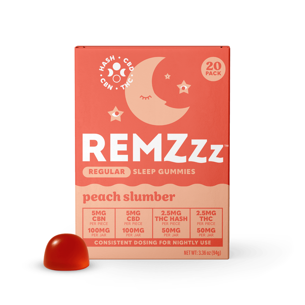 REMZzz - Peach Slumber - 20ct Sleep Gummies - 100mg
