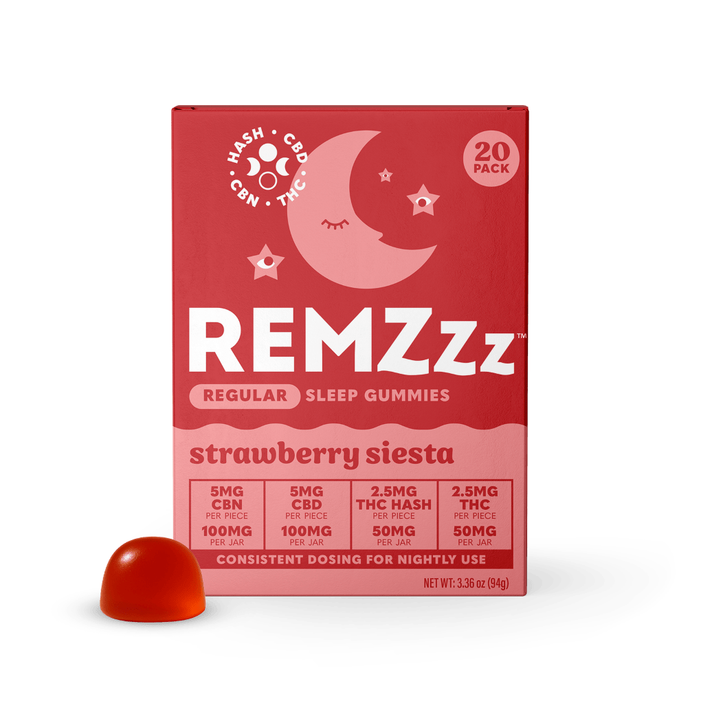REMZzz - Strawberry Siesta - 20ct Sleep Gummies - 100mg