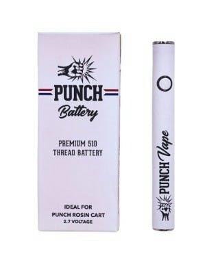 Punch Extracts | Premium White 510 Battery | Batteries