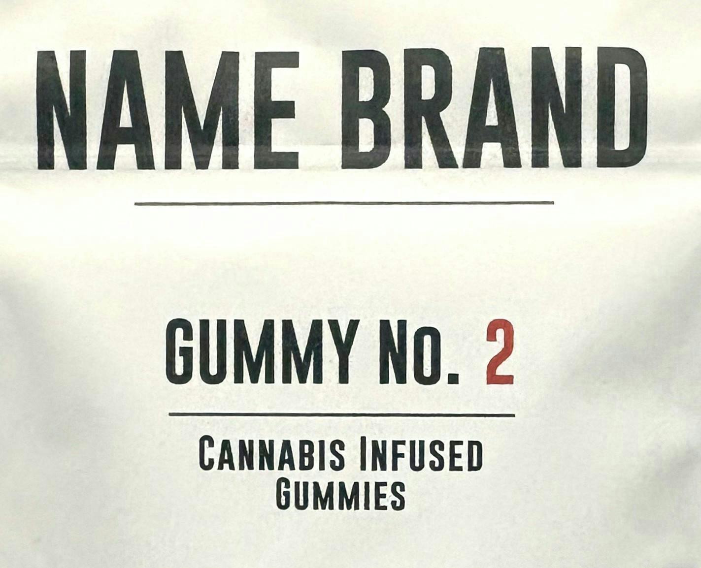 Name Brand - Gummy No.2 - Watermelon: Name Brand