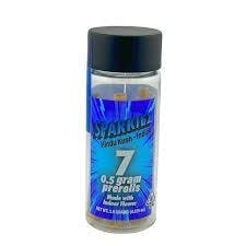 Sparkiez | Hindu Kush | Mini Pre-rolls | 0.5g each | 7pk