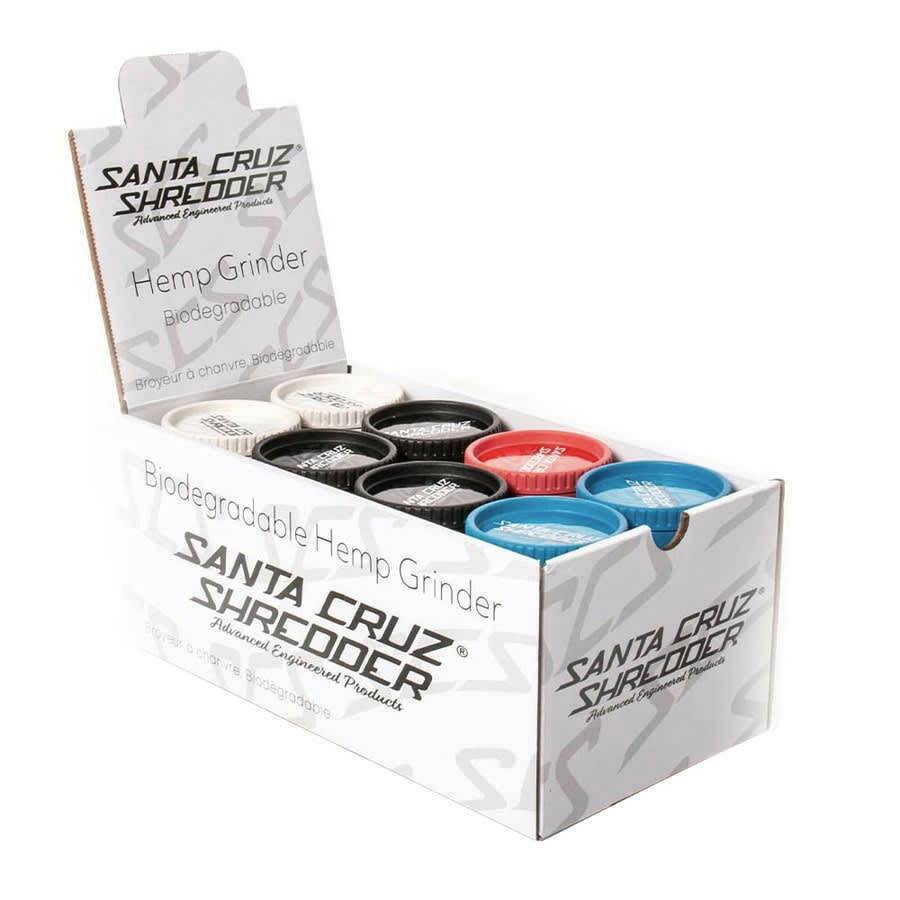 3-Piece Assorted Hemp Grinder by Santa Cruz Shredder