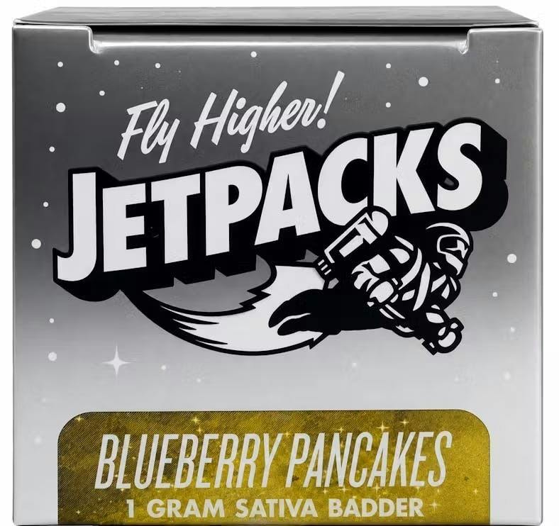 Jetpacks 1g Badder 12cpk - Blueberry Pancakes at Transcend Wellness