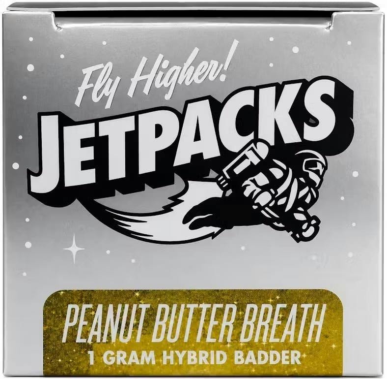 Jetpacks | 1g Badder | Peanut Butter Breath at Transcend Wellness