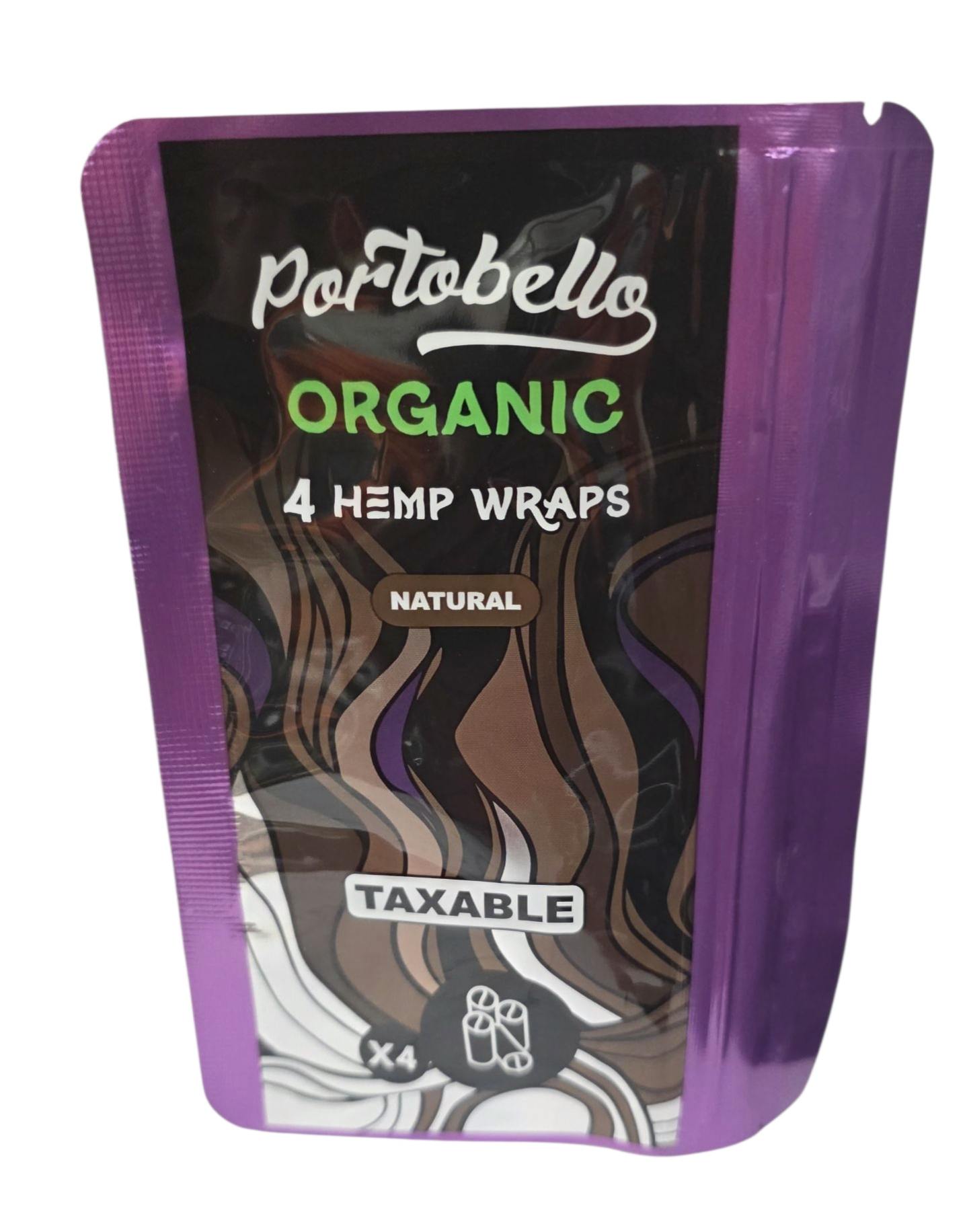 Natural - 4 Hemp Wraps - Potorbello at Dazed Cannabis – Syracuse