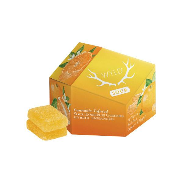 Wyld Sour Tangerine Gummies