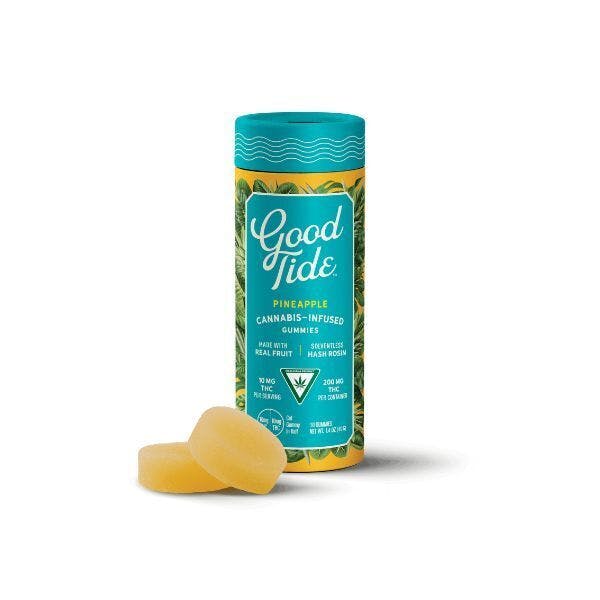 Good Tide Pineapple Solventless Gummies