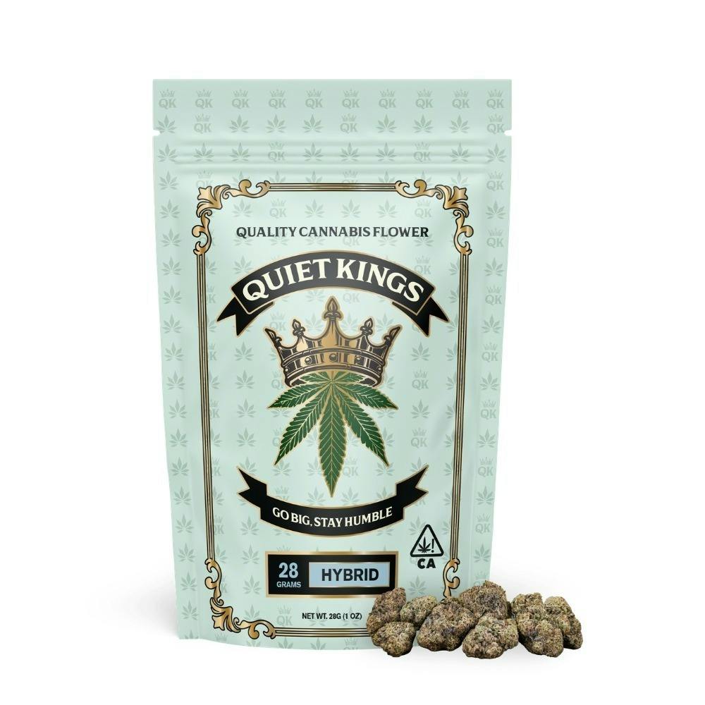 QUIET KINGS ORANGE: Quiet Kings Orange Dream (H) Flower 28g