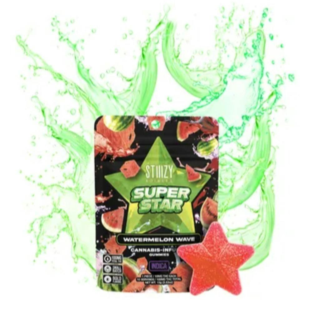 Stiiizy Watermelon Wave Star (I) Gummy 100mg