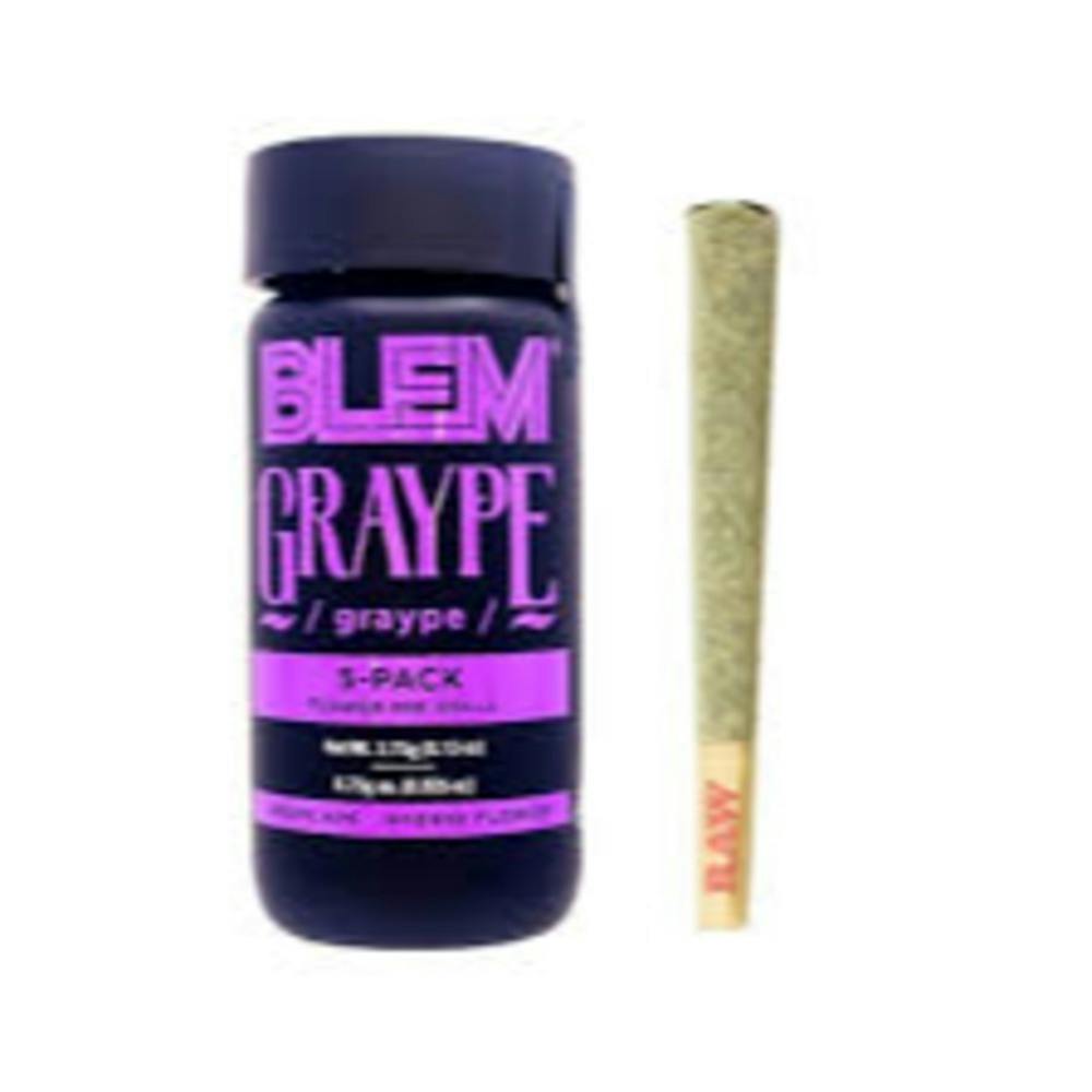 BLEM Graype (I/H) Infused Preroll 5pk 3.75g