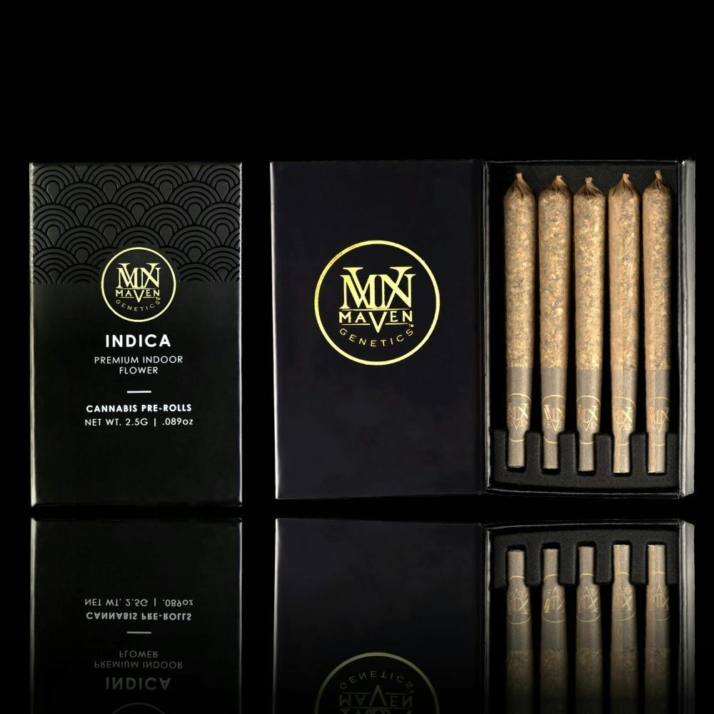 Maven Sticky Grapez (I) Preroll 5pk 2.5g