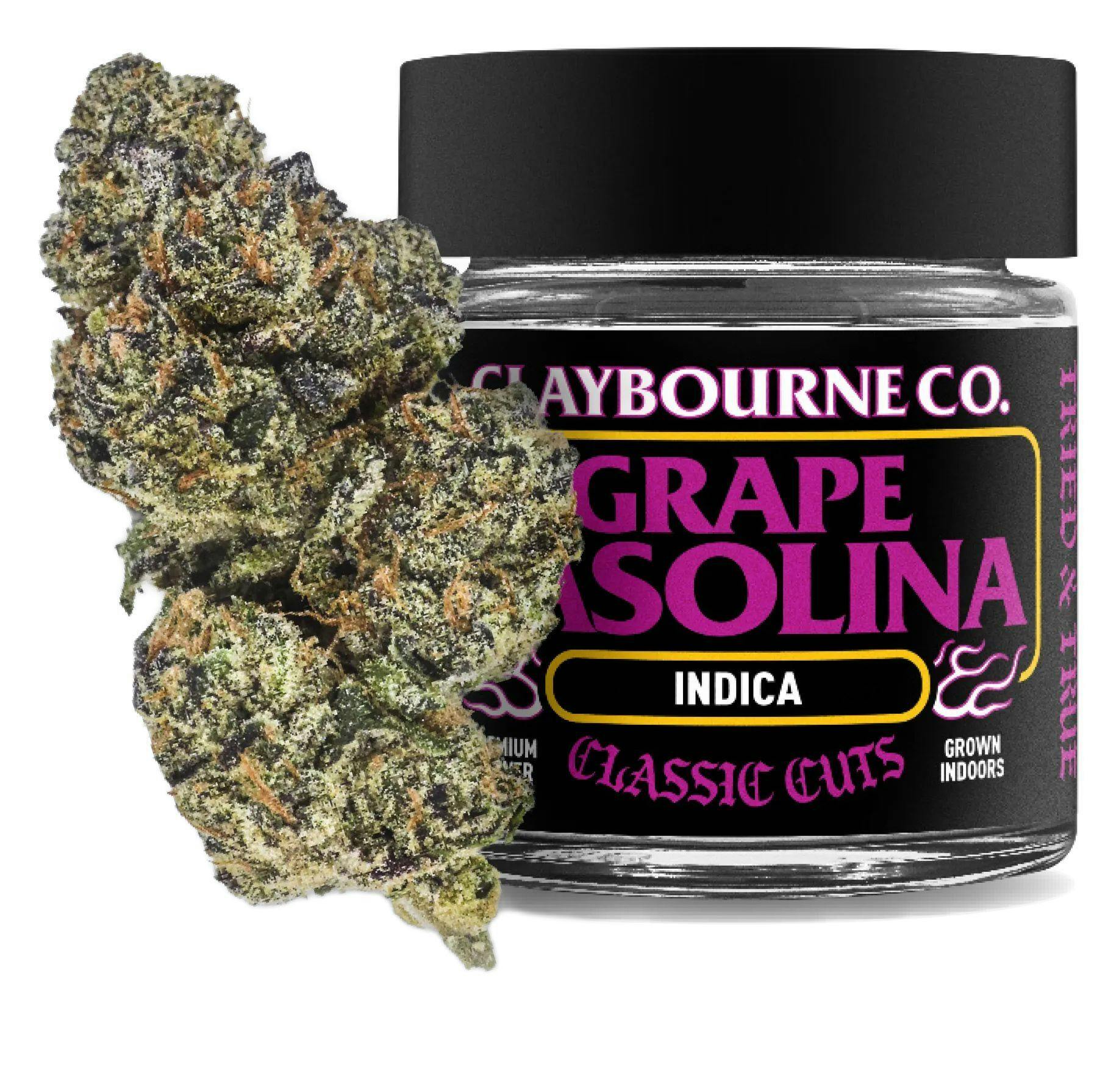CLAYBOURNE CO - FLOWER [3.5G] GRAPE GASOLINA