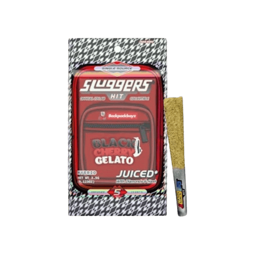 SLUGGERS - JUICED INFUSED PREROLL 5PK [3.5G] BLACK CHERRY GELATO