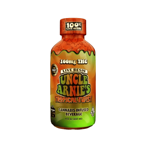 UNCLE ARNIE'S - LIVE RESIN BEVERAGE 8FLOZ [100MG] TROPICAL TWIST