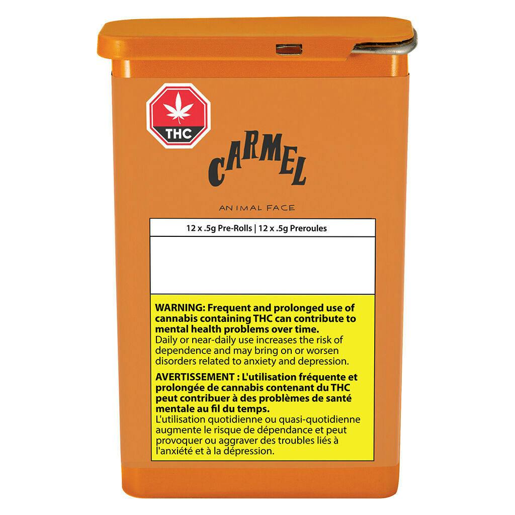 Carmel Cannabis - Animal Face Pre Roll 14x0.5g