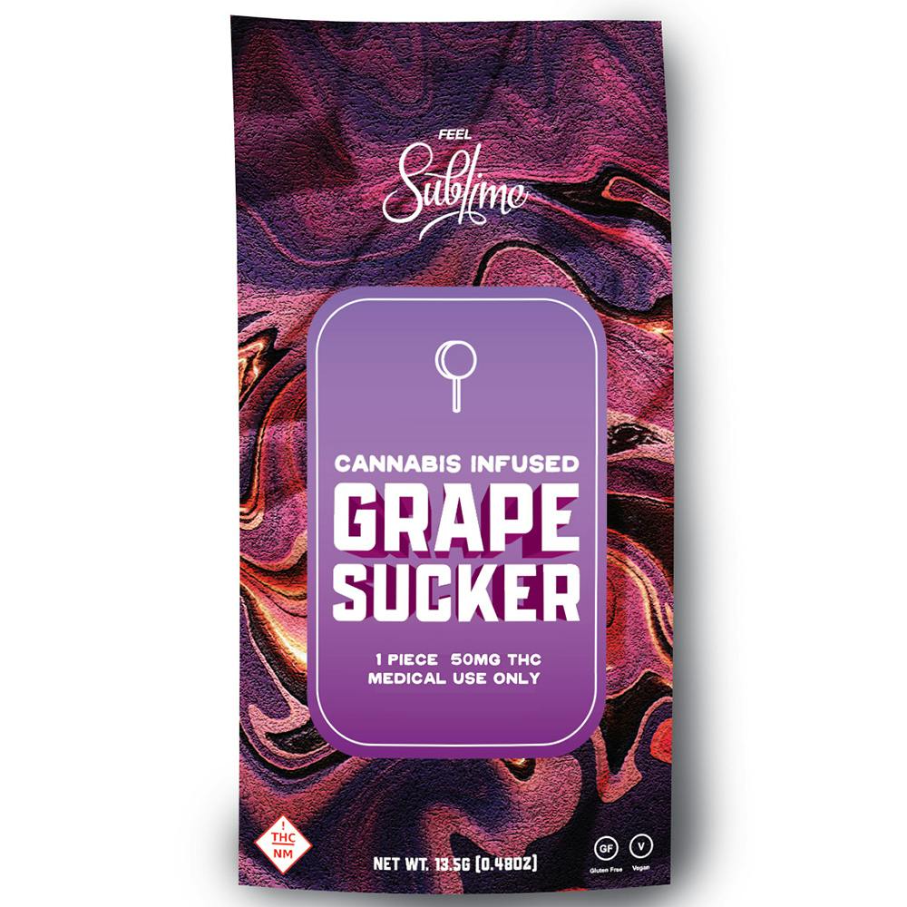 Grape Sucker (50mg) at Urban Wellness Cannabis Dispensary - Taos