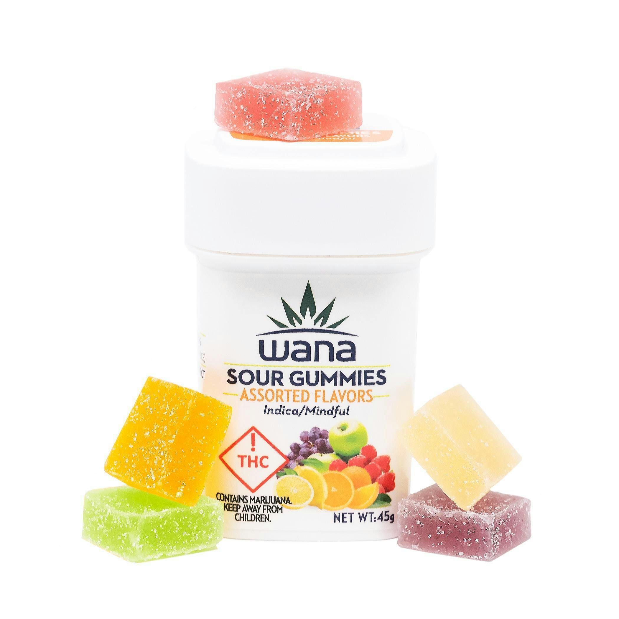 Wana - Gummies - Sour Assorted (I)