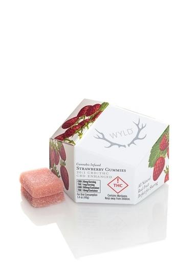 Wyld - Gummies - Strawberry (20:1) (CBD:THC)