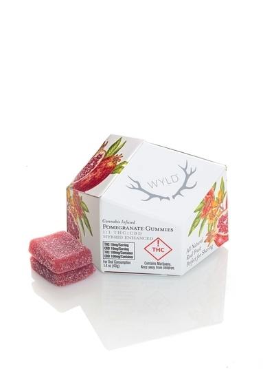 Wyld - Gummies - Pomegranate (1:1) (CBD:THC)