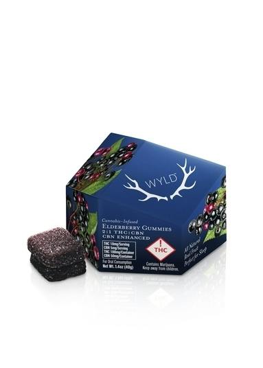Wyld - Gummies - Elderberry (2:1) (THC:CBN)