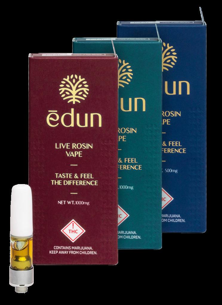 Edun - Live Rosin Cartridges - Two pies in a pod (I) cannabis product