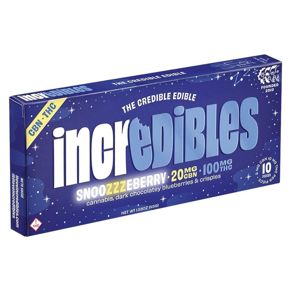 5:1 Snoozzzeberry Bar + CBN by Incredibles