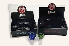 14mm Diamond & Skull Glass Bowl | $7