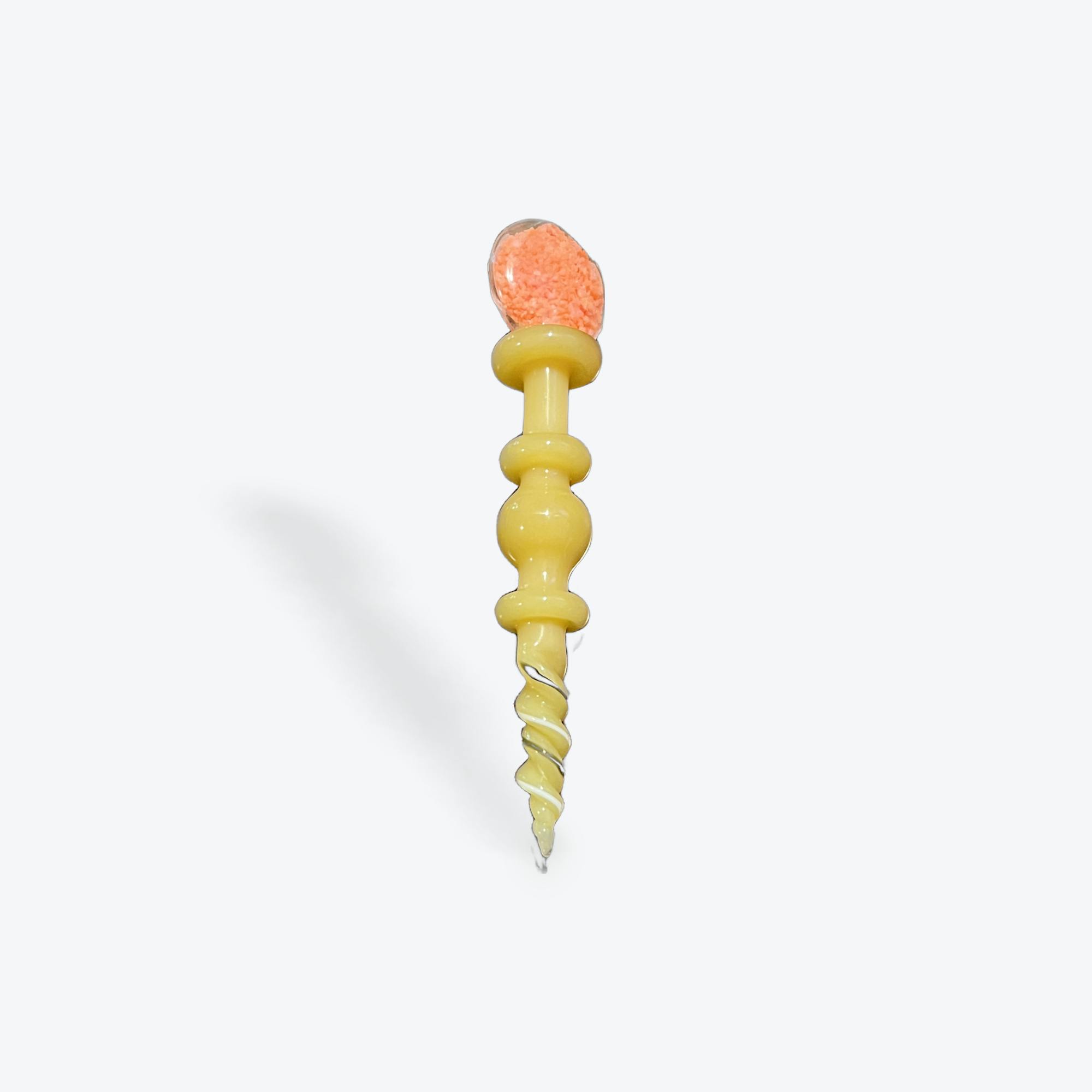 Twisted Dab Tool | Orange with Yellow Stem