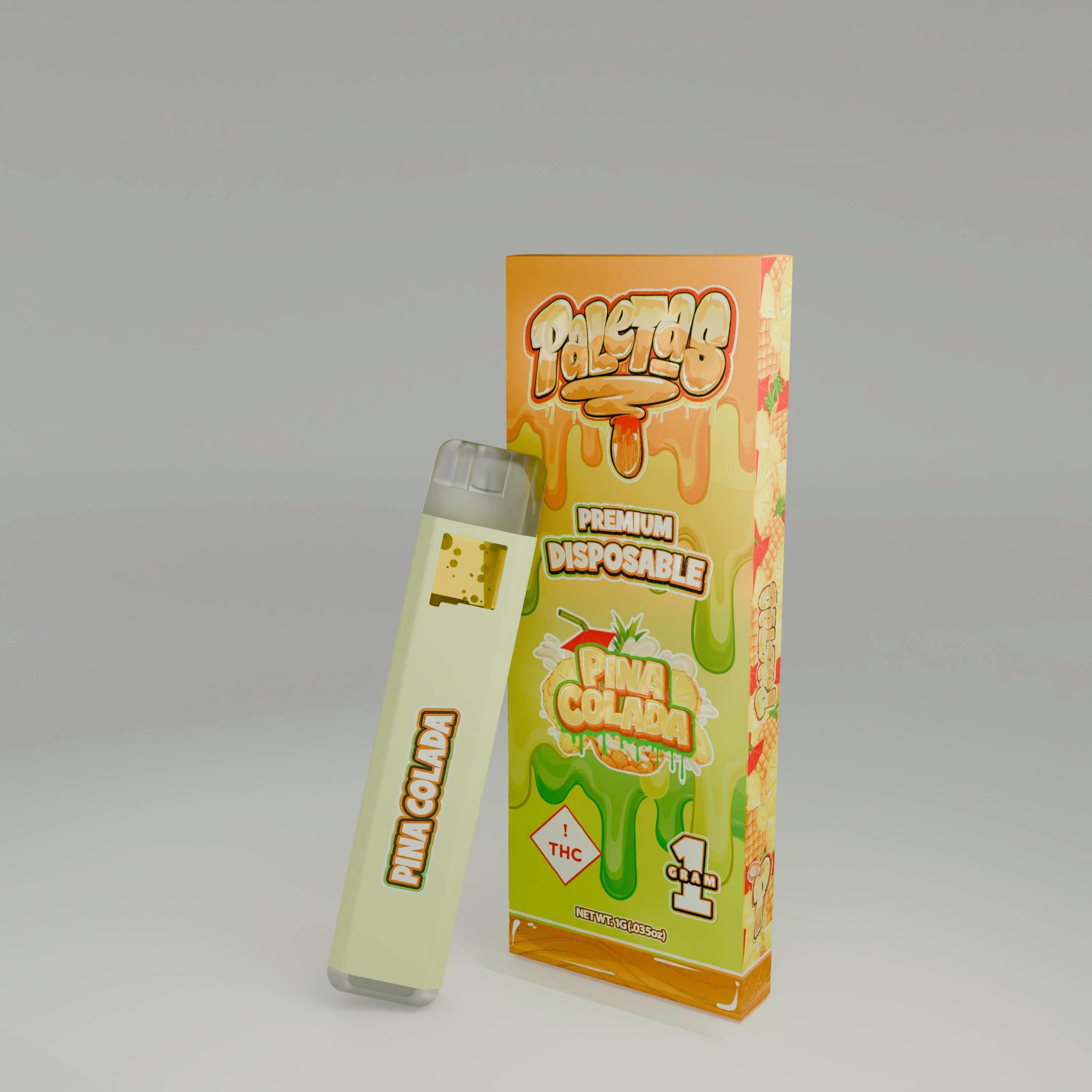 Paletas | Pina Colada | 1g Disposable (Sativa)