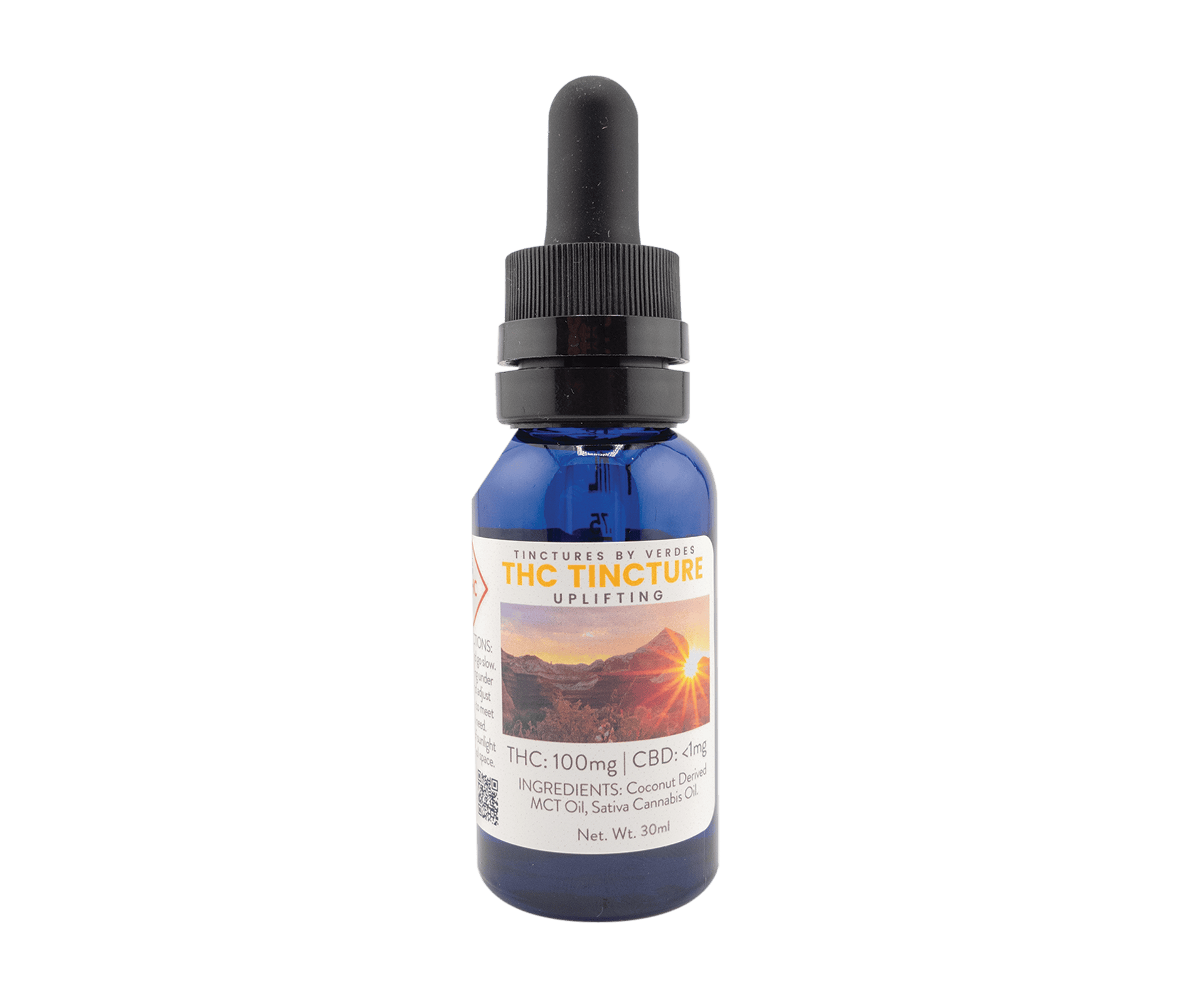 Verdes | Tincture | Uplifting 100mg at High Supply Cannabis Dispensary