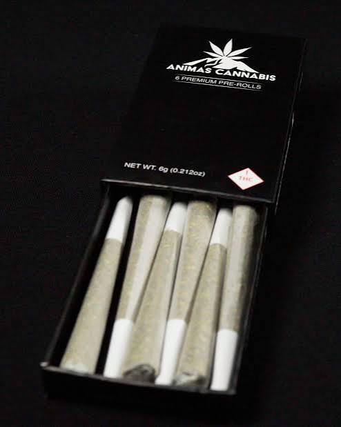 Animas Cannabis | Kush Mints | 12pk 1-gram Pre-roll (Hybrid)