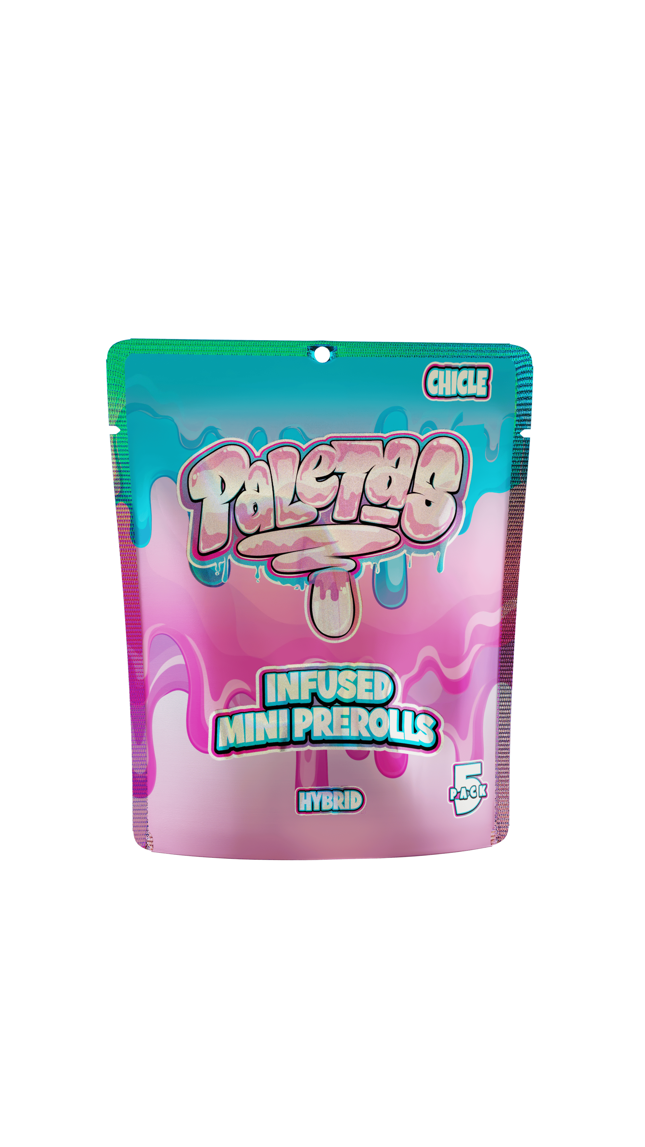 Paletas | Chicle | .5g Infused Pre-roll 5-pack (Hybrid)