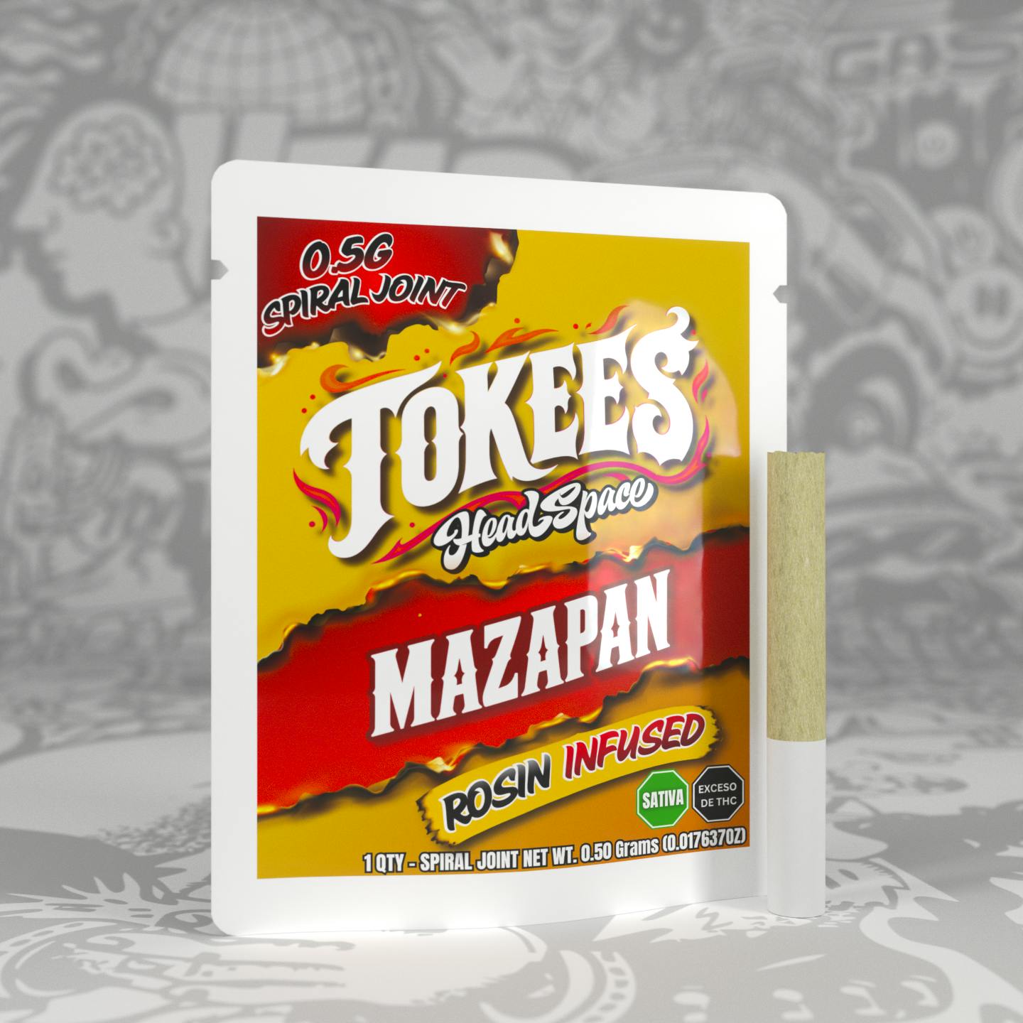 HeadSpace | Mazapan | .5g Spiral Tokee Pre-roll (Sativa)
