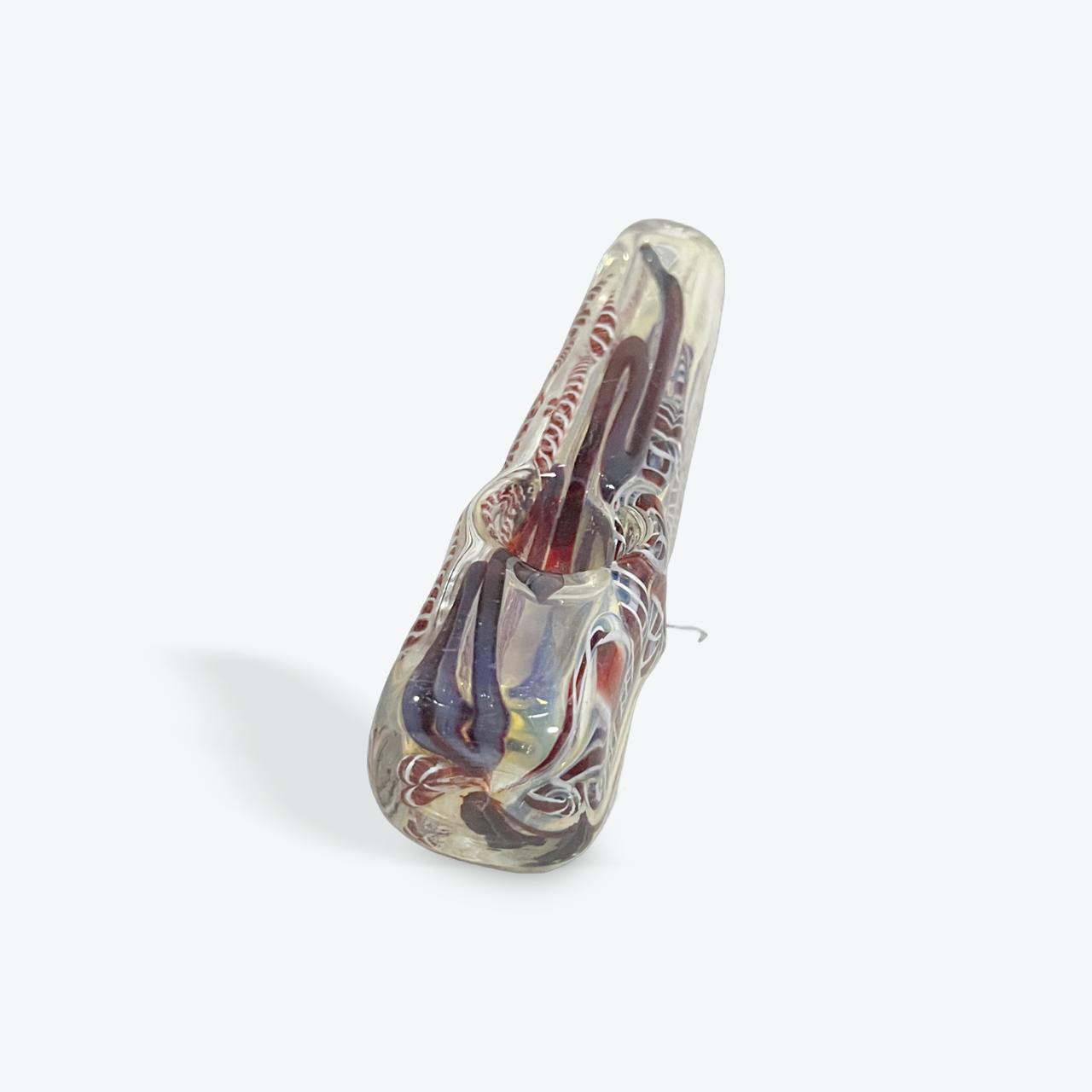 AAA Glass | 4'' Twisted Square Block Hand pipe