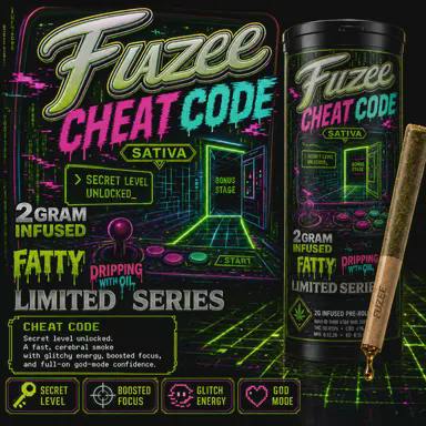 FUZEES | Cheat Code | 2g Infused Pre-roll (Sativa)