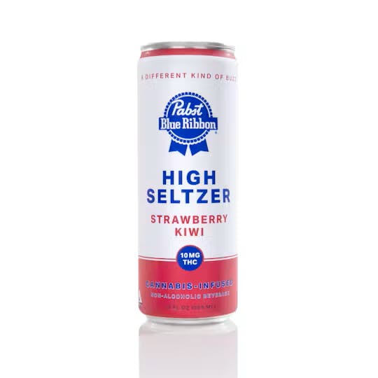 Pabst Labs — Seltzer High Strawberry Kiwi Single Can