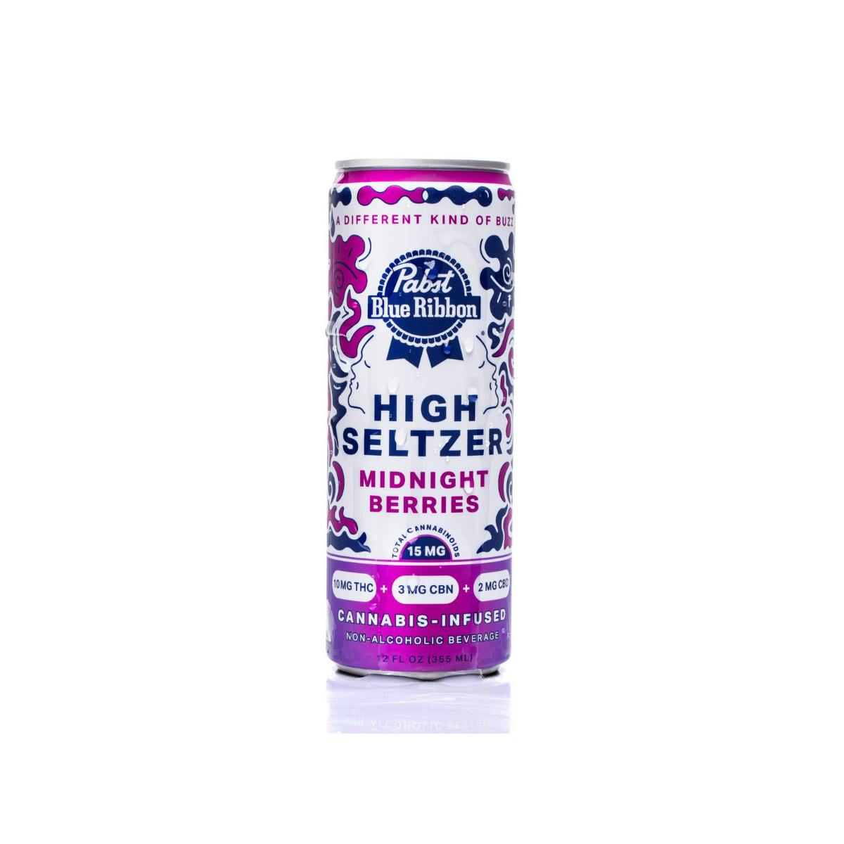 Pabst Labs — Seltzer Midnight Berries Single Can